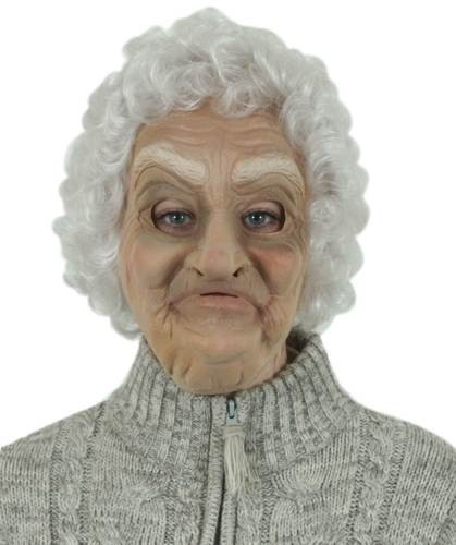 Granny mask old lady - granny,