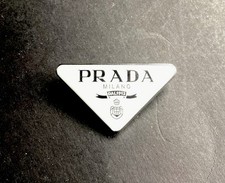 PRADA PIN BROOCH USED