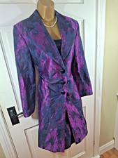 Fee G Burgundy & Black Beaded