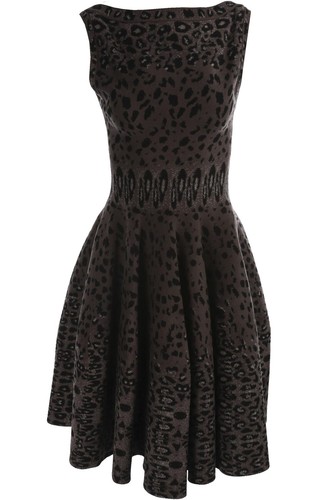 Alaïa grey knit midi dress - alaÏa,