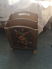 floral printed panel magazine