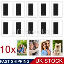 10X Acrylic Photo Fridge Magnet Blank Picture Frame Personalize Image Insert