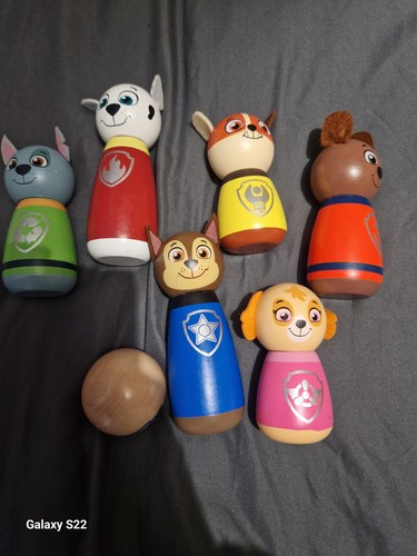 Wooden paw patrol character - wooden,