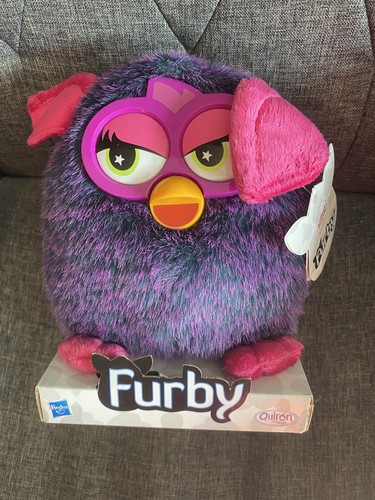 Furby hasbro soft - soft, purple