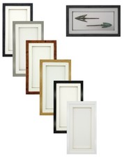 3D 15" x 8" Picture Photo Box Frame 14mm/0.5" Deep Medal Scrabble Lego CD Arrow