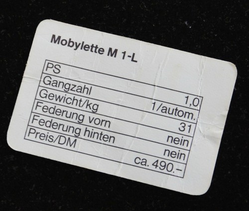 Mobylette quartet pocket - w,