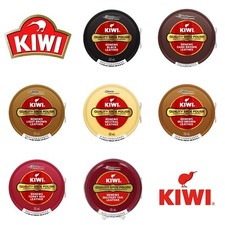 Kiwi Shoe Polish Black Brown Neutral 50ml Leather Shine Restore Shoes Boots Care