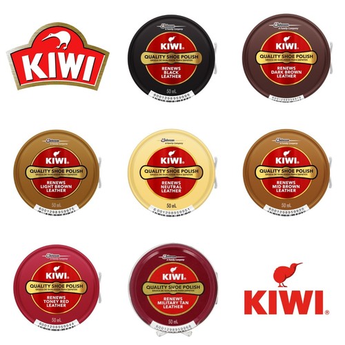 Kiwi shoe polish black brown - shoe,
