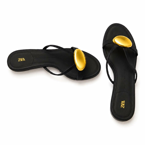 Zara women black kitten - zara,