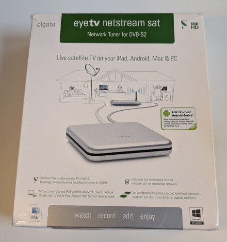 Elgato eyetv netstream sat - eyetv,