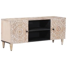 TV Cabinet with Storage Solid