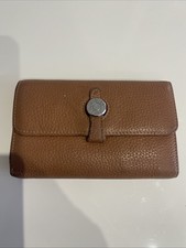 HERMES leather wallet purse