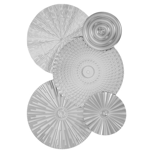 Pcs silver metal wall - pcs,