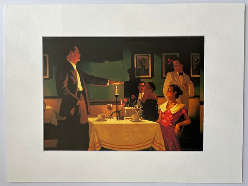 Jack vettriano mounted - mounted, print