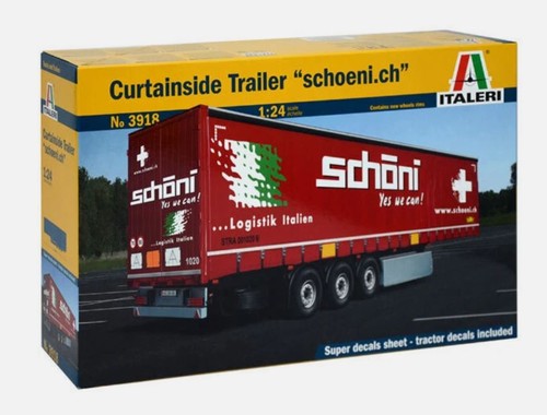 Italeri 3918 curtainside - italeri, 1/24
