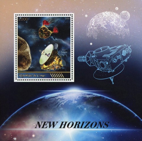 New horizons stamp space - new,