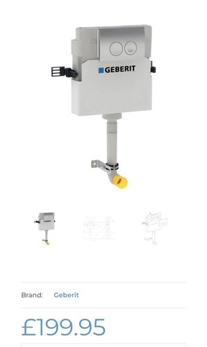 Brand new geberit - new, delta