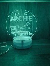 Train Themed LED Night Light -