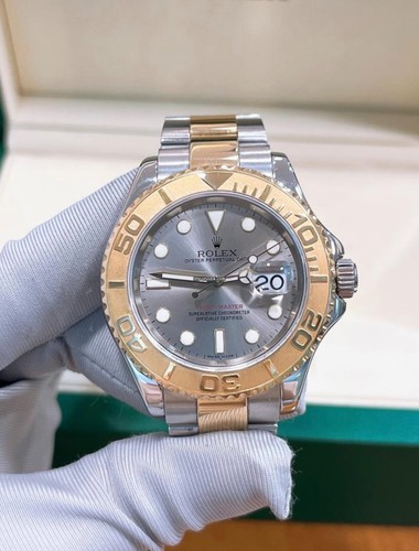 Rolex yachtmaster 18k and - 18k,