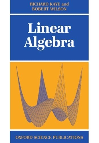 Linear algebra oxford science - (oxford,