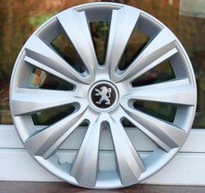 4x Wheel Trims 15 Inch PEUGEOT 106 107 205 206 207 306 307 308 406 407 605 607 807