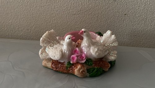 Cute dove birds - birds, tealight
