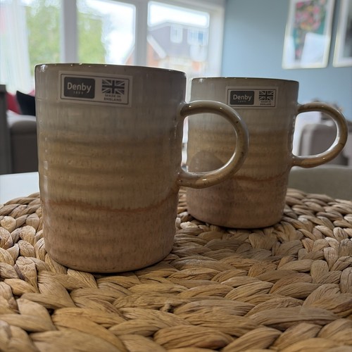Denby kiln coral tall - tall, ridged