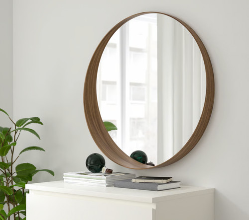 Ikea stockholm round mirror - round,