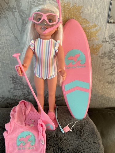 Designafriend doll with paddle - designafriend,