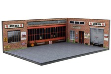 Austin Morris Garage Diorama - 1/43rd - Milena Rose - Ref. 43-3-D-H-R-023