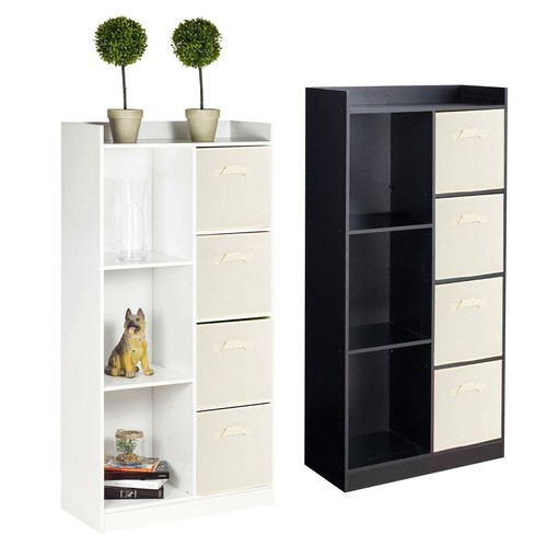 Tall wooden cube cupboard - 7,