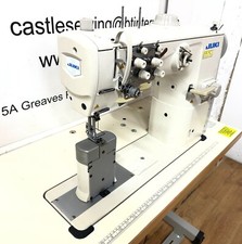 Juki 2760 Twin Needle Walking Foot Post Bed Industrial Sewing Machine