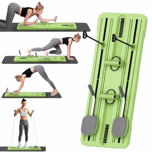 Pilates reformer exercise - pilates,