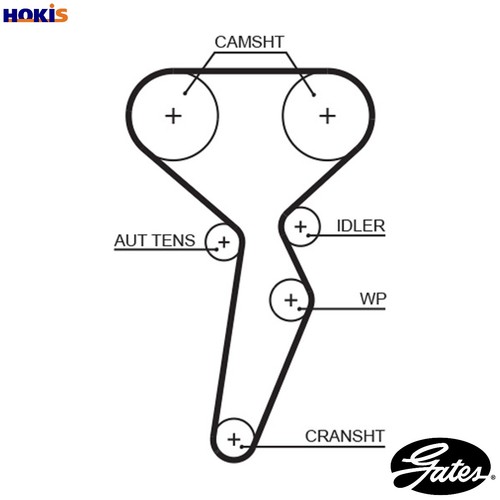 Timing belt 5671xs - timing, for