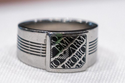 Emporio armani mens ring - armani,