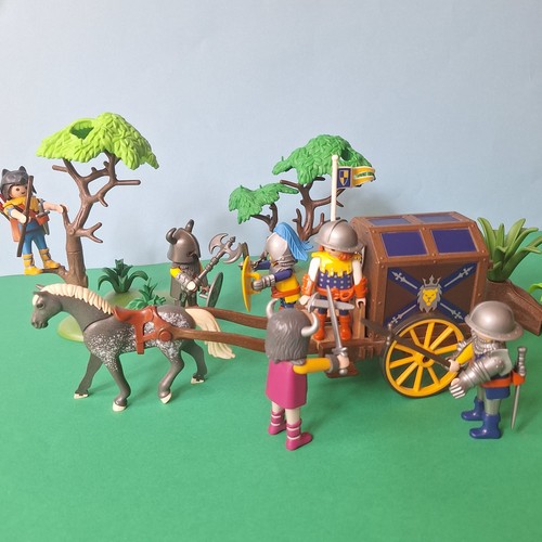 Playmobil kings treasure wagon - kings,