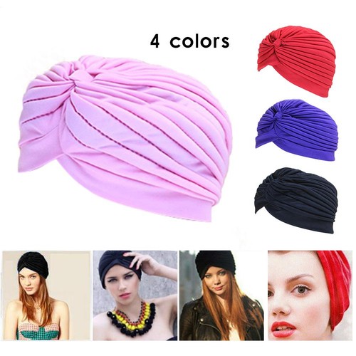 Twisted pleated headwrap - twisted,