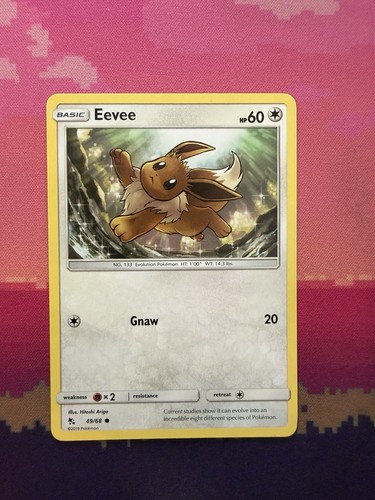 Pokemon card eevee hidden - card,