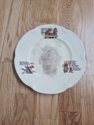 Nursery rhyme plate - rhyme,