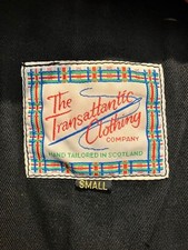 Aero Leather Small Leather Vest Transatlantic Clothing Scottish Brand Size Small