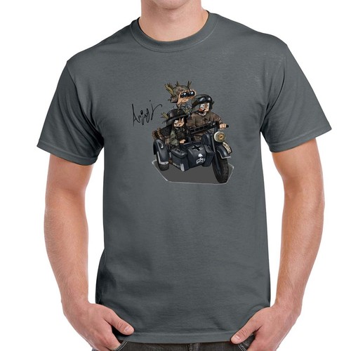 Ww2 axis zundapp motorcycle - ww2,