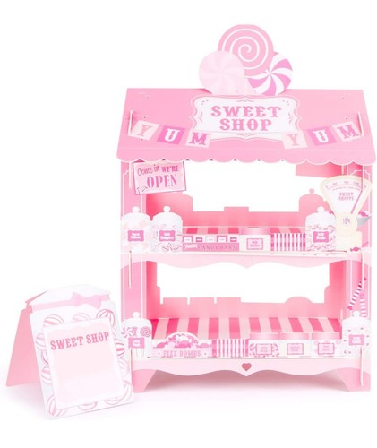 Sweet candy cupcake - stand, pink