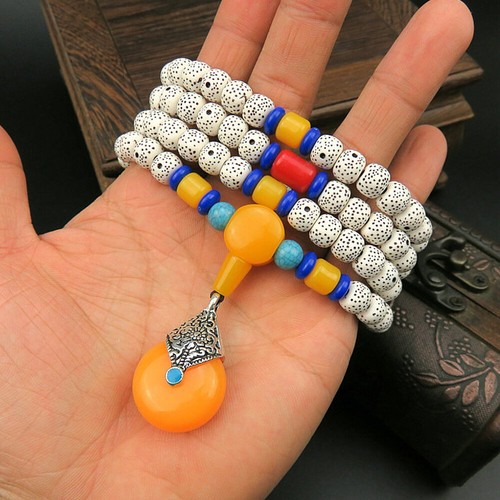 Tibetan buddhist buddha 6mm - buddha,