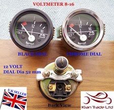 2" 52MM CAR UNIVERSAL 8-16V