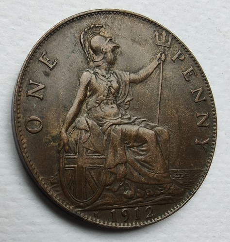 1912 king george bronze - 1912,