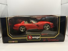 Burago 1:18 Dodge Viper RT/10 Diecast Model Car Boxed