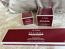 m asam retinol set. 24hr crème eye balm and 14x1ml ampules 