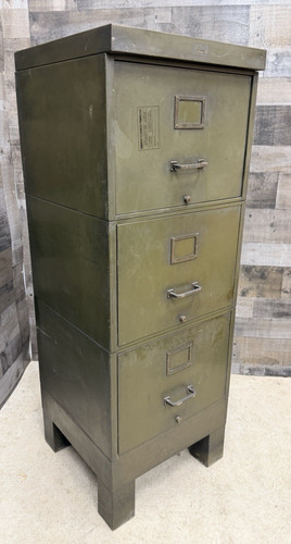 Industrial green stacking file - green,