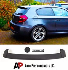 BMW 1 Series E81 E87 Rear Carbon Fibre Boot Roof Spoiler Wing Lip M Sport 04-13
