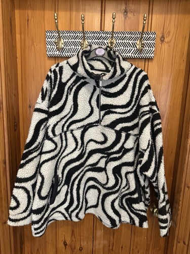 Primark cream black - black, abstract